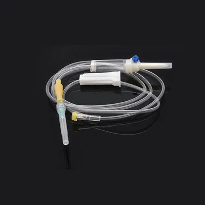 Bir martali ishlatiladigan tomchilar infuzion to'plami