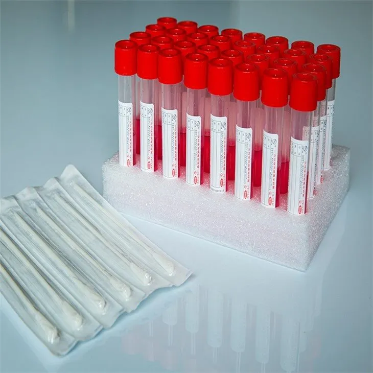 Bir martalik virus namunalarini olish trubkasi